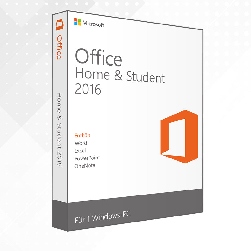 Office 2016 Home and Student Vollversion