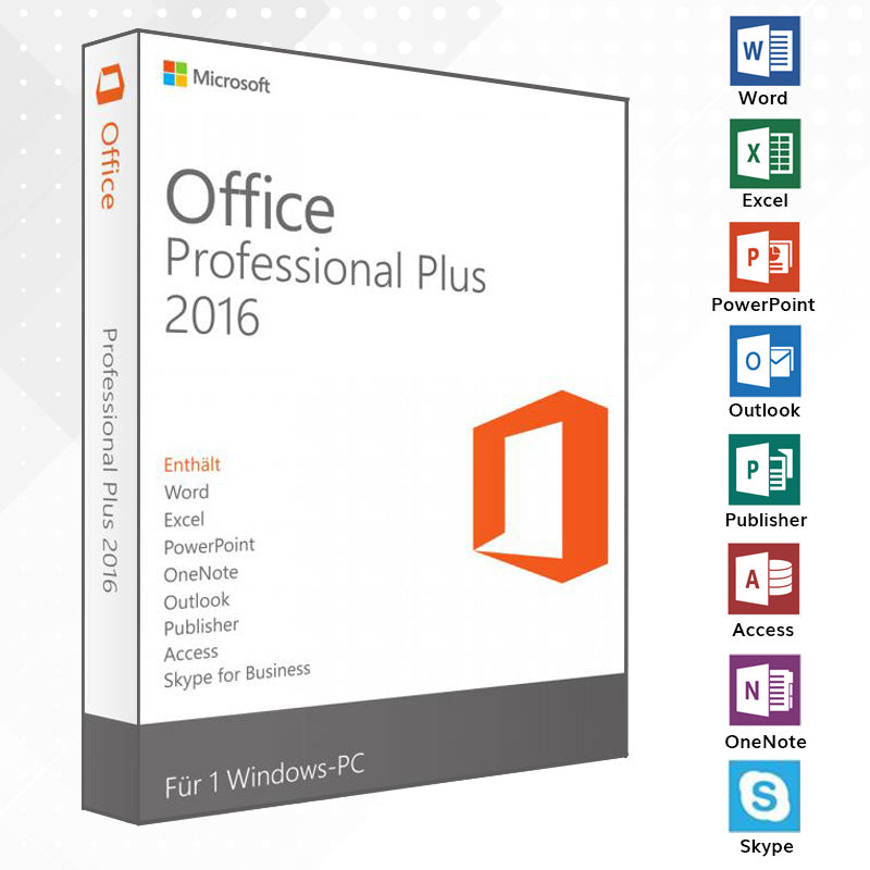 Office 2016 Professional Plus Vollversion